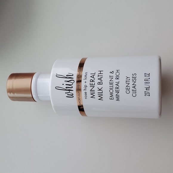 whish Bath & Body Nwt Whish Rose Hip Lotus Mineral Milk Bath 8 Fl